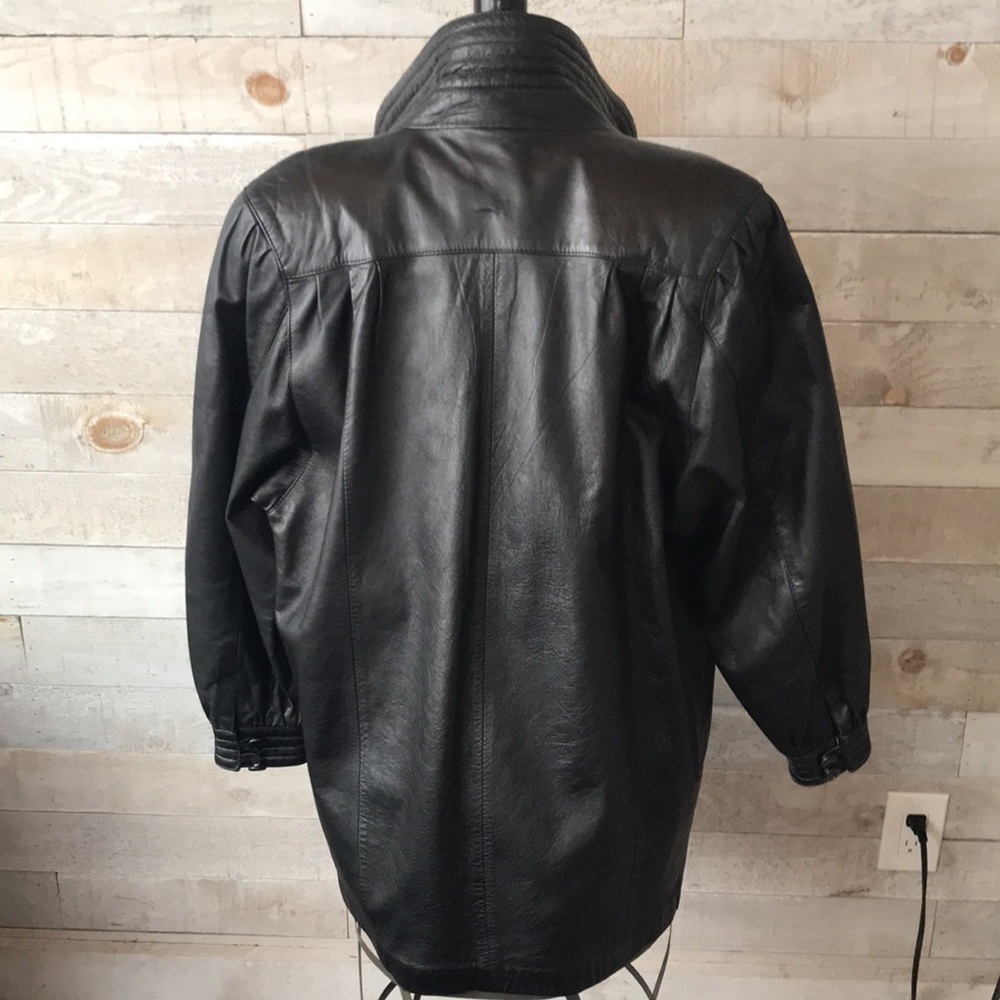 Italian leather jacket - Picture 4 of 14